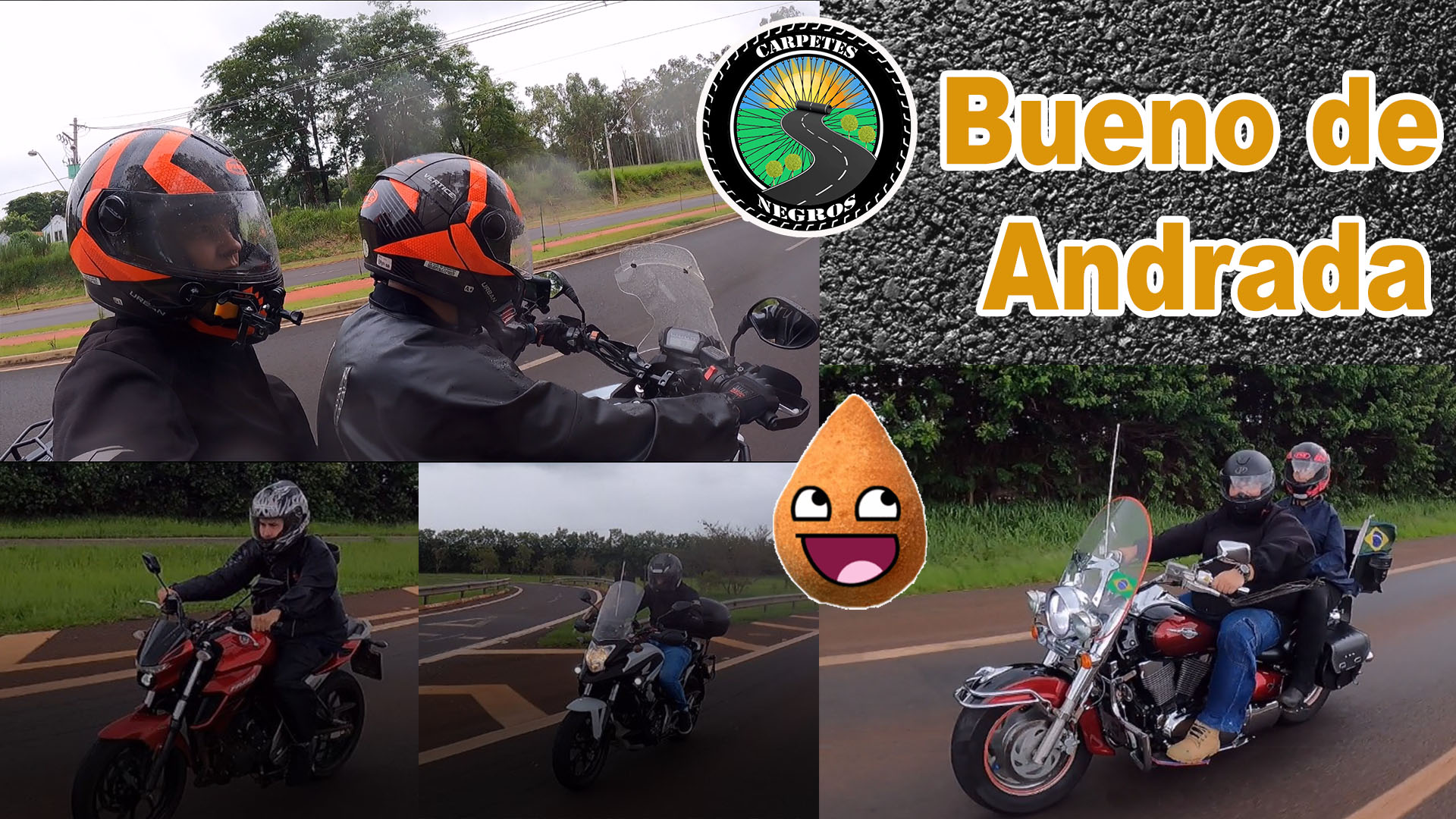 Passeio de moto entre amigos de Ribeirão Preto à Bueno de Andrada