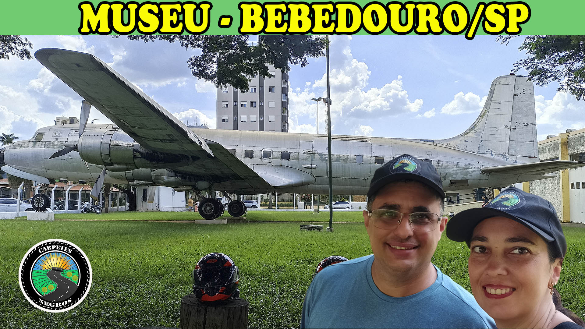 Museu de aviões e veículos em Bebedouro/SP